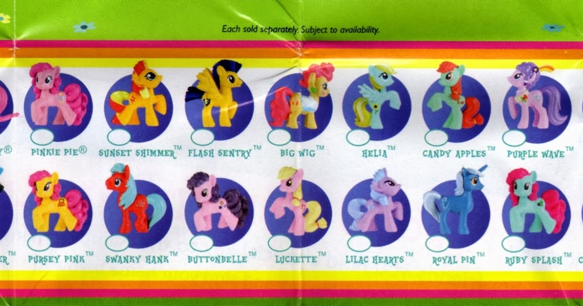 Wave Blind Bags Revealed Mlp Merch